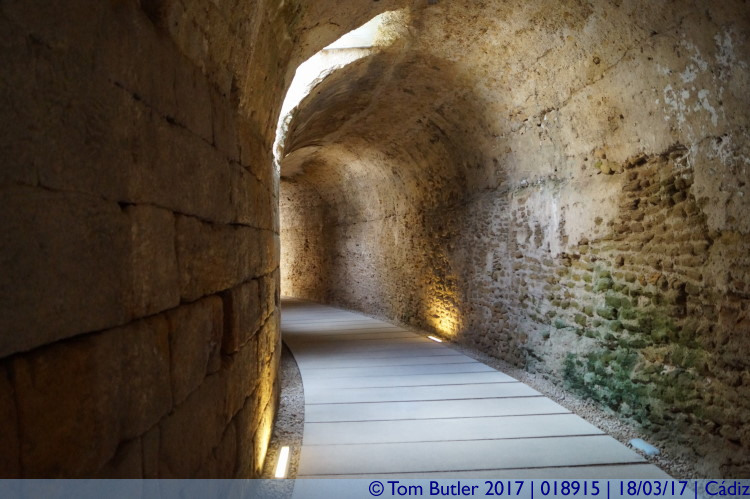 Photo ID: 018915, Under the Roman theatre, Cadiz, Spain