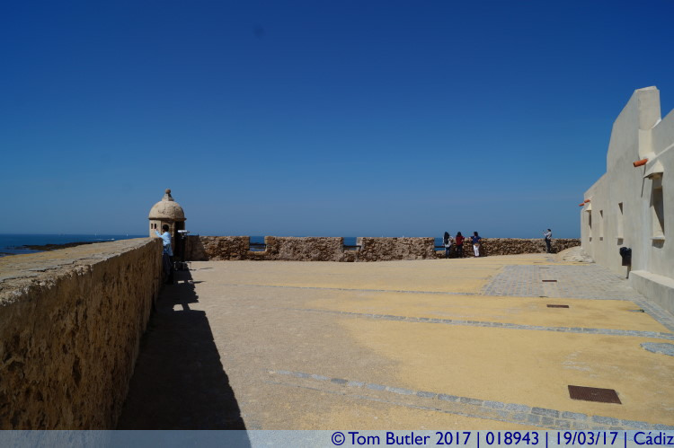 Photo ID: 018943, Walls of the fort, Cadiz, Spain
