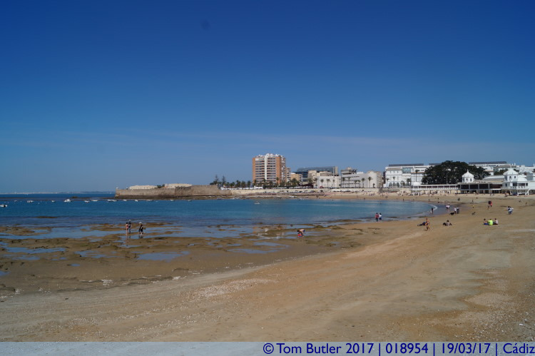 Photo ID: 018954, La Caleta Beach, Cadiz, Spain
