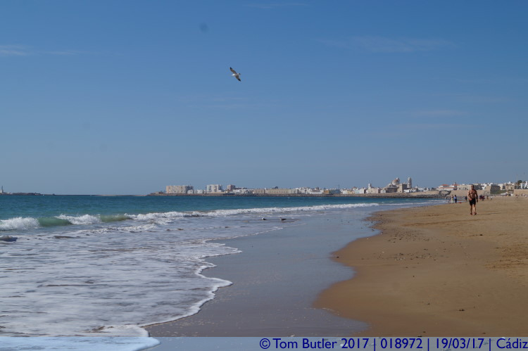 Photo ID: 018972, On the beach, Cadiz, Spain