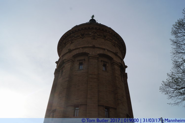 Photo ID: 019000, Under the tower, Mannheim, Germany