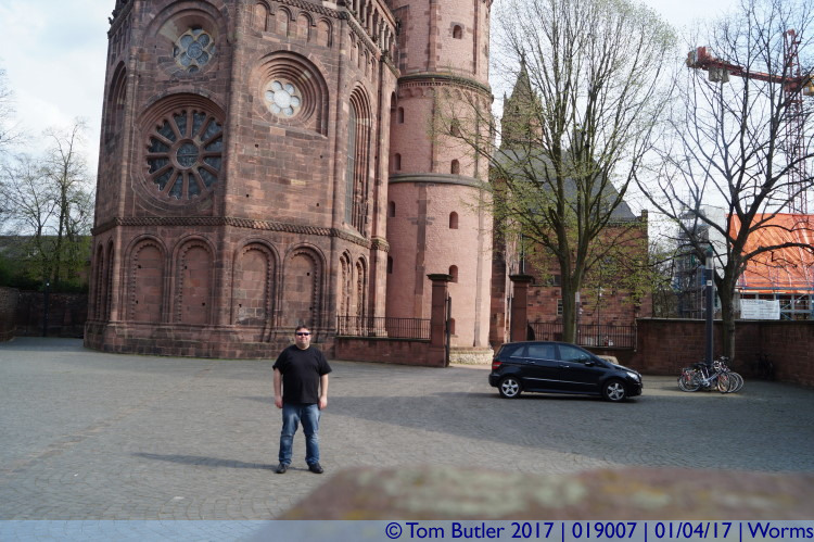 Photo ID: 019007, By the Cathedral, Worms, Germany