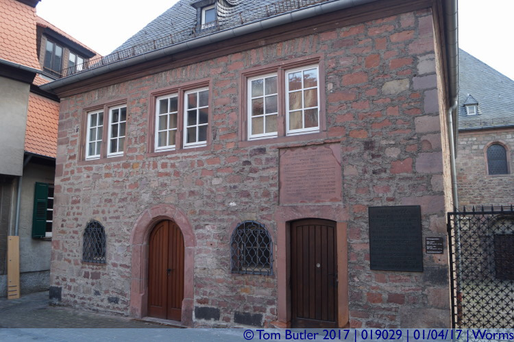 Photo ID: 019029, The old Synagogue, Worms, Germany