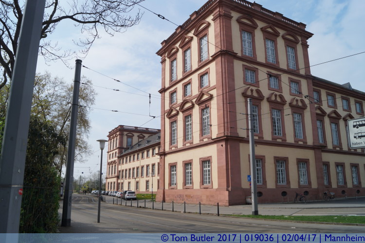 Photo ID: 019036, Side of the Schlo, Mannheim, Germany