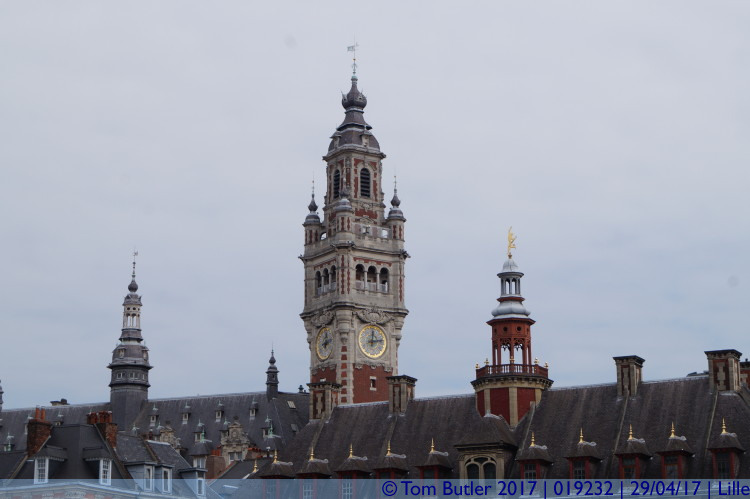 Photo ID: 019232, Clock tower, Lille, France