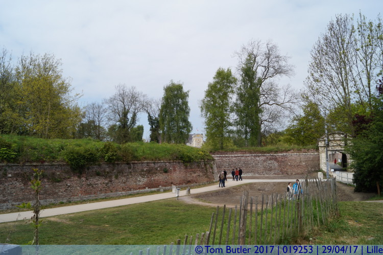 Photo ID: 019253, Citadel walls, Lille, France