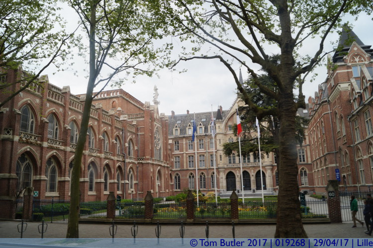 Photo ID: 019268, By the Catholic University, Lille, France