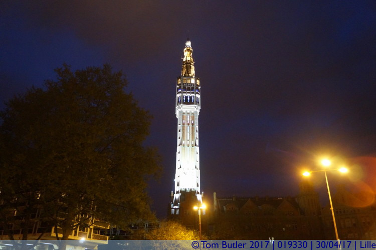 Photo ID: 019330, Town Hall tower, Lille, France