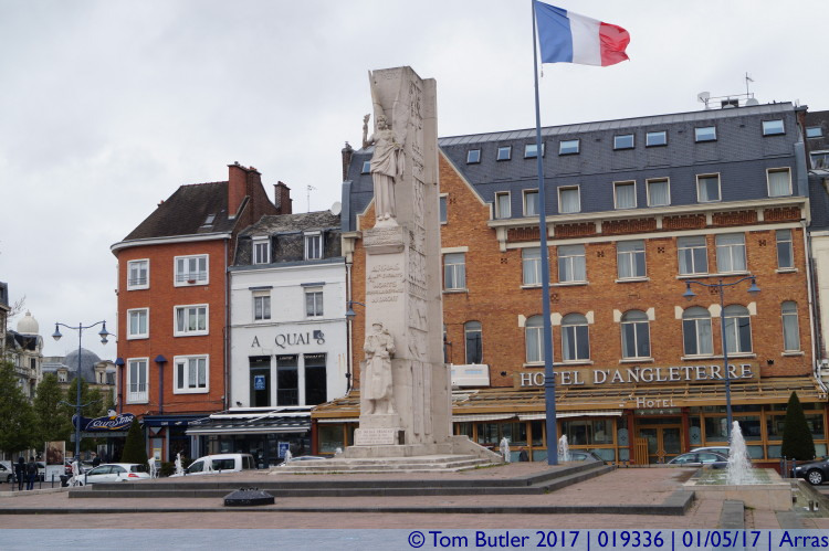 Photo ID: 019336, War memorial, Arras, France