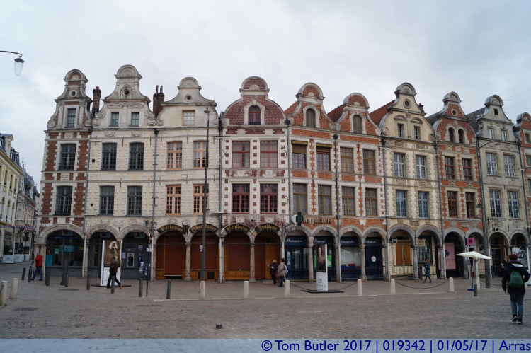 Photo ID: 019342, In the Place des Hros, Arras, France