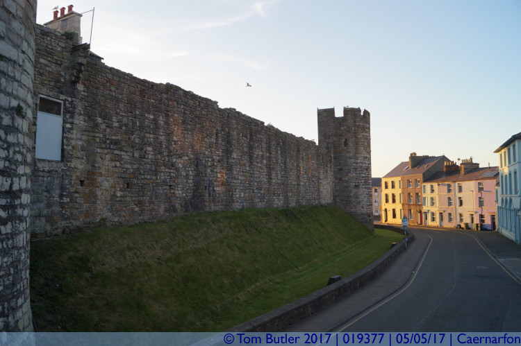 Photo ID: 019377, Town Walls, Caernarfon, Wales