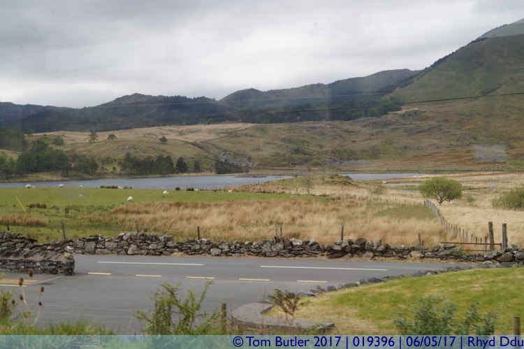 Photo ID: 019396, View from the station, Rhyd Ddu, Wales