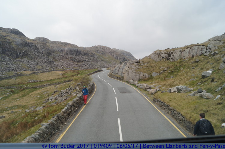 Photo ID: 019409, Final climb, Between Llanberis and Pen-y-Pass, Wales