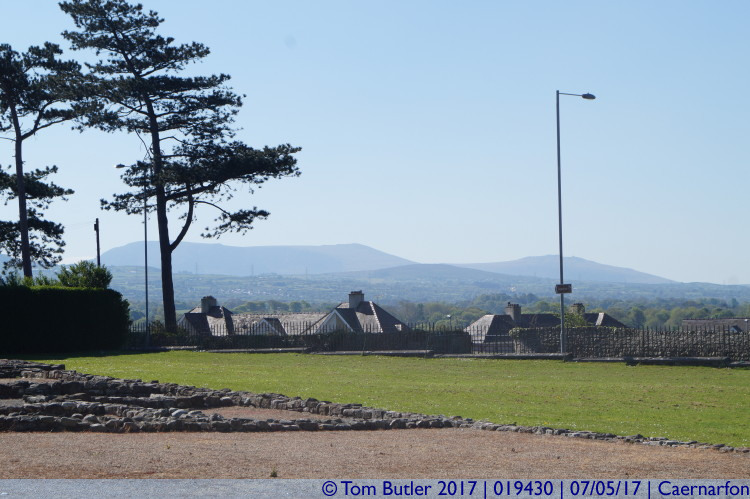 Photo ID: 019430, View from the ruins, Caernarfon, Wales