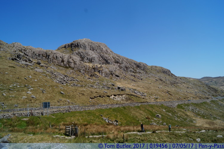 Photo ID: 019456, Top of the pass, Pen-y-pass, Wales