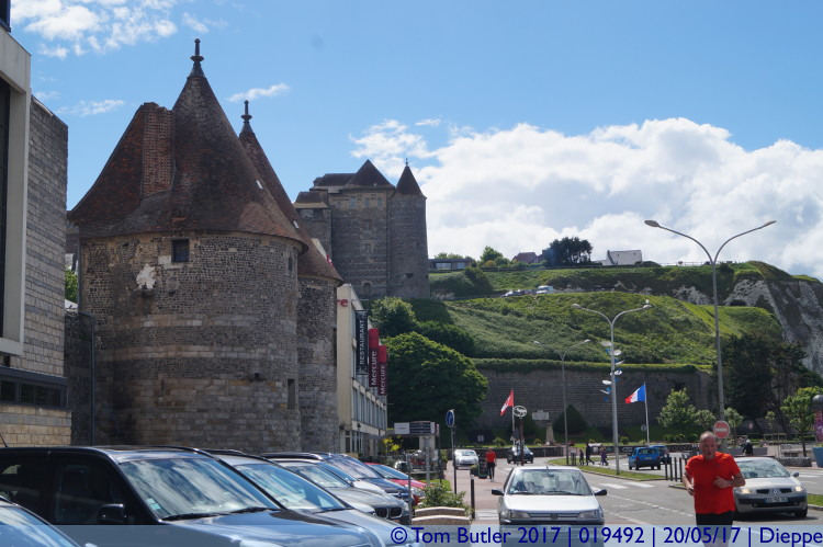 Photo ID: 019492, Les Tourelles and Chteau, Dieppe, France