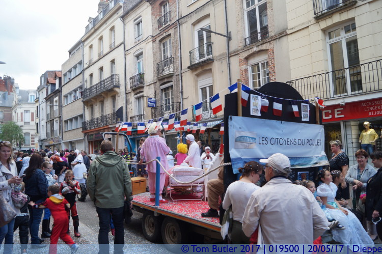 Photo ID: 019500, Parade through the town, Dieppe, France