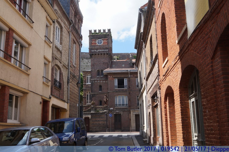 Photo ID: 019542, In the back streets of Dieppe, Dieppe, France