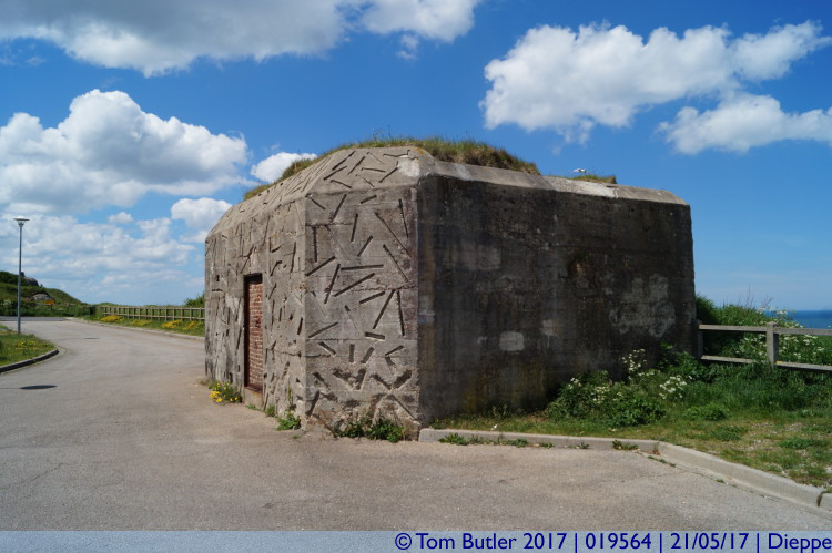 Photo ID: 019564, Remnant of the Atlantic Wall, Dieppe, France
