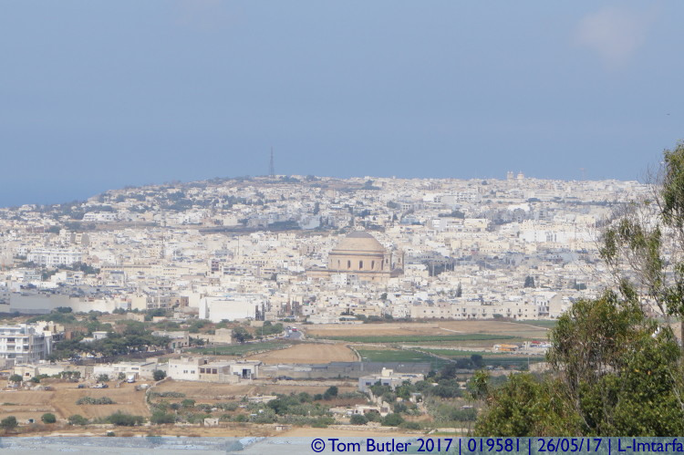 Photo ID: 019581, Mosta from Mtarfa, L-Imtarfa, Malta