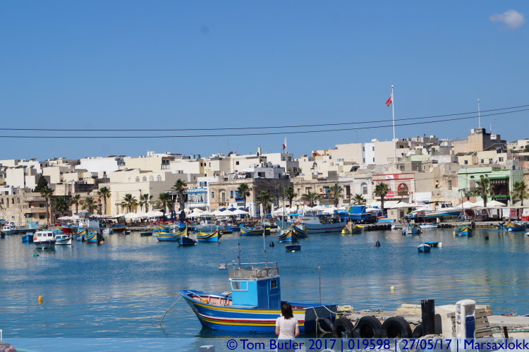 Photo ID: 019598, By the harbour, Marsaxlokk, Malta