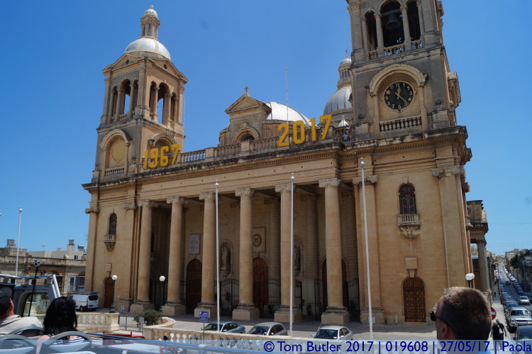 Photo ID: 019608, Paola Parish Church, Paola, Malta