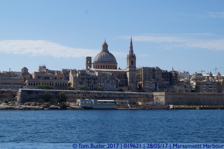 Photo ID: 019621, Spires and Domes, Marsamxett Harbour, Malta