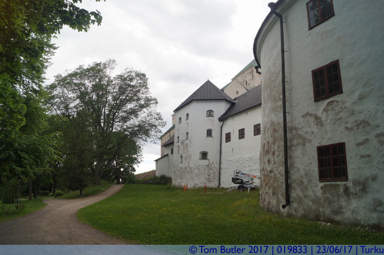 Photo ID: 019833, Side of the castle, Turku, Finland