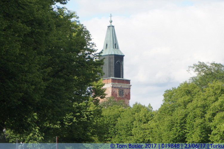 Photo ID: 019848, Cathedral tower, Turku, Finland