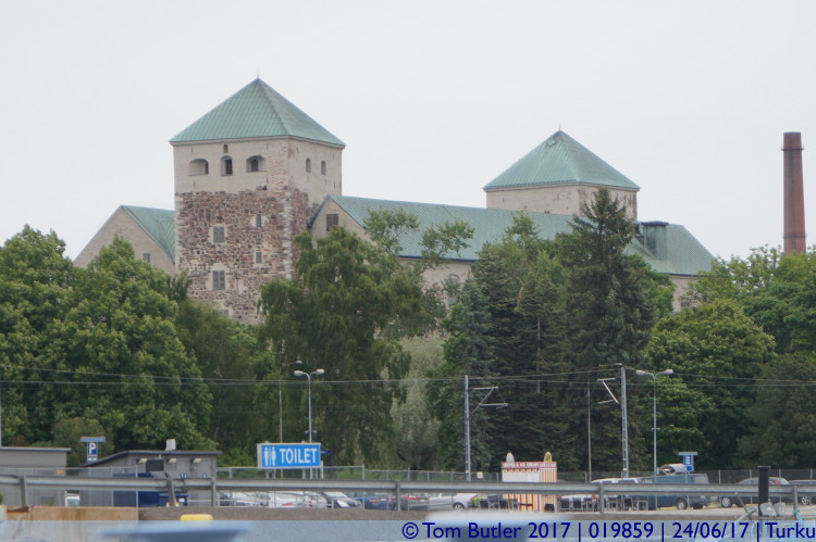 Photo ID: 019859, Castle from the river, Turku, Finland