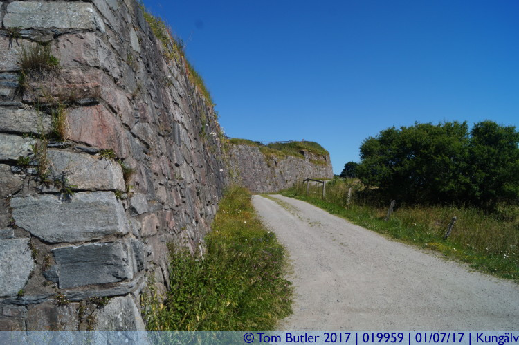 Photo ID: 019959, By the castle walls, Kunglv, Sweden