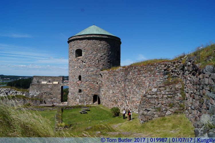 Photo ID: 019987, Tower and walls, Kunglv, Sweden