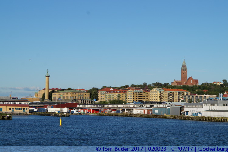 Photo ID: 020023, Looking back towards town, Gothenburg, Sweden