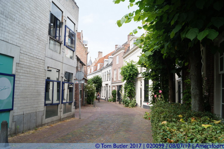 Photo ID: 020099, Line of the old city walls, Amersfoort, Netherlands