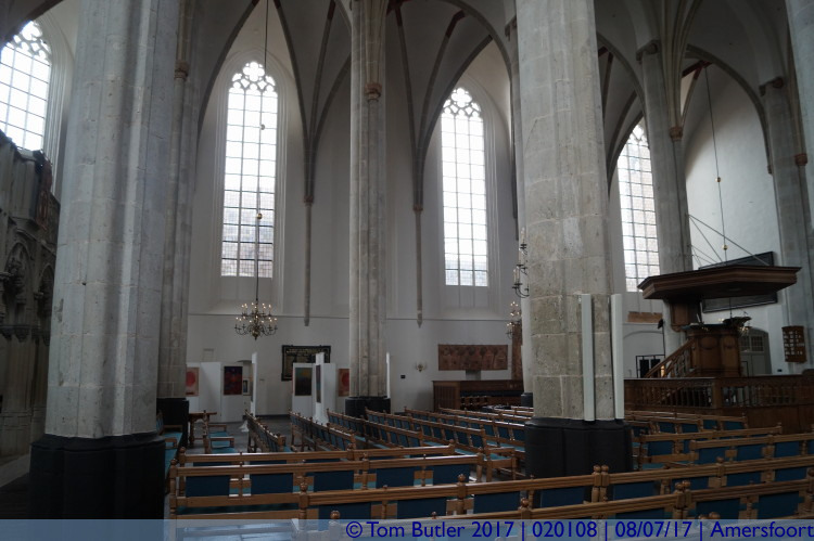 Photo ID: 020108, Looking across the church, Amersfoort, Netherlands