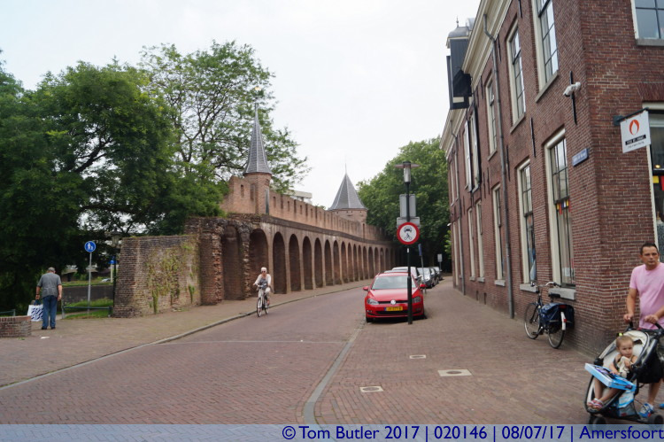 Photo ID: 020146, Restored walls, Amersfoort, Netherlands