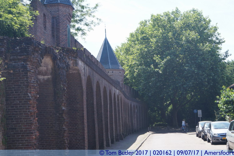 Photo ID: 020162, Restored walls, Amersfoort, Netherlands