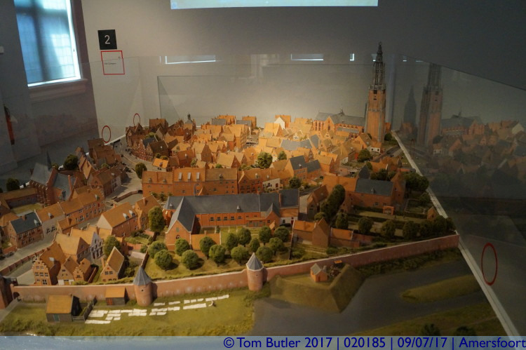 Photo ID: 020175, Model of the city, Amersfoort, Netherlands