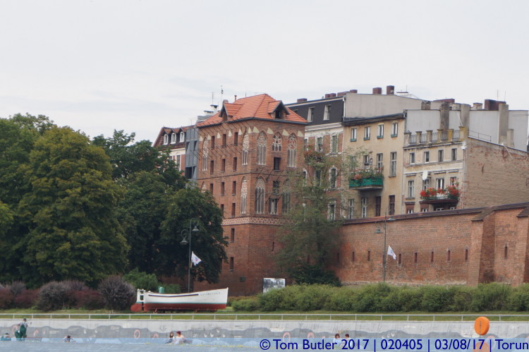 Photo ID: 020405, View from the Vistula, Torun, Poland