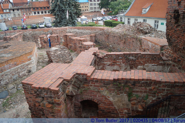 Photo ID: 020435, Castle ruins, Torun, Poland