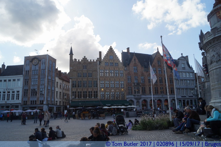Photo ID: 020896, In the Markt, Bruges, Belgium