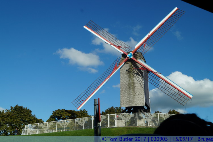 Photo ID: 020905, Windmill, Bruges, Belgium
