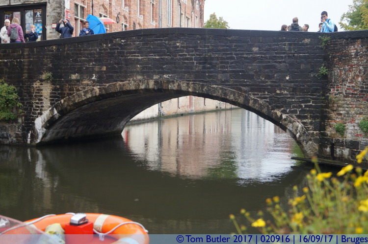 Photo ID: 020916, On the river, Bruges, Belgium
