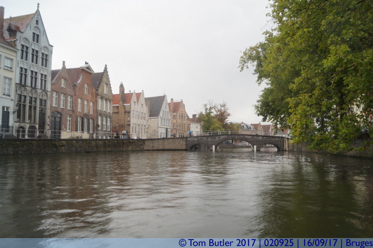 Photo ID: 020925, Approaching Jan van Eyckplein, Bruges, Belgium