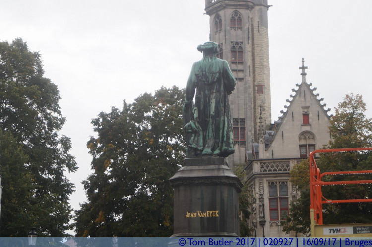 Photo ID: 020927, Jean Van Eyck, Bruges, Belgium