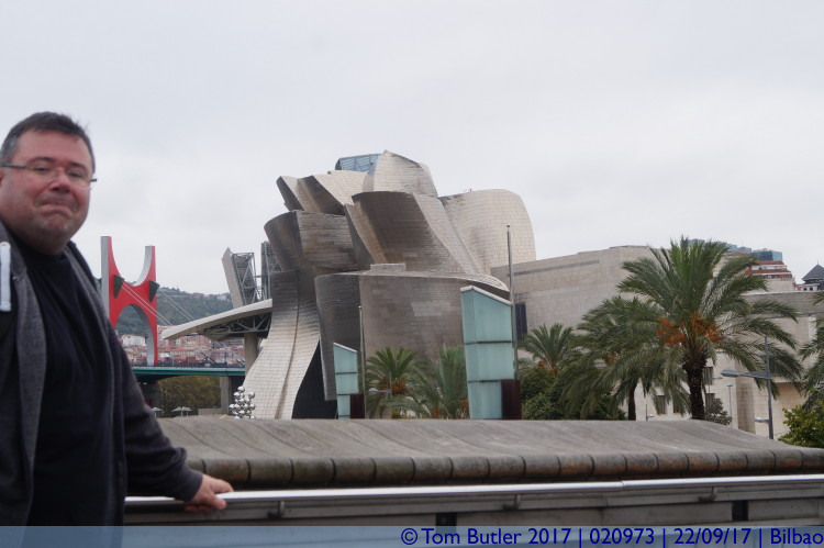 Photo ID: 020973, By the Guggenheim, Bilbao, Spain