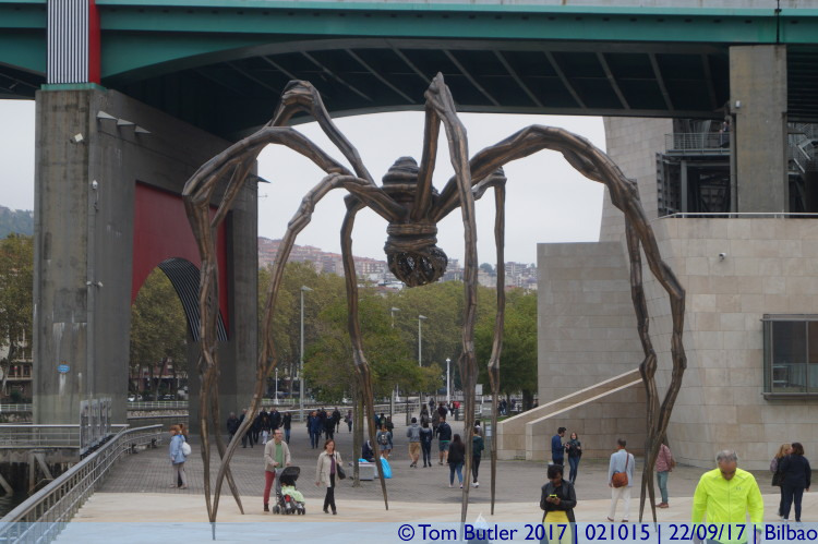 Photo ID: 021015, Giant spider, Bilbao, Spain