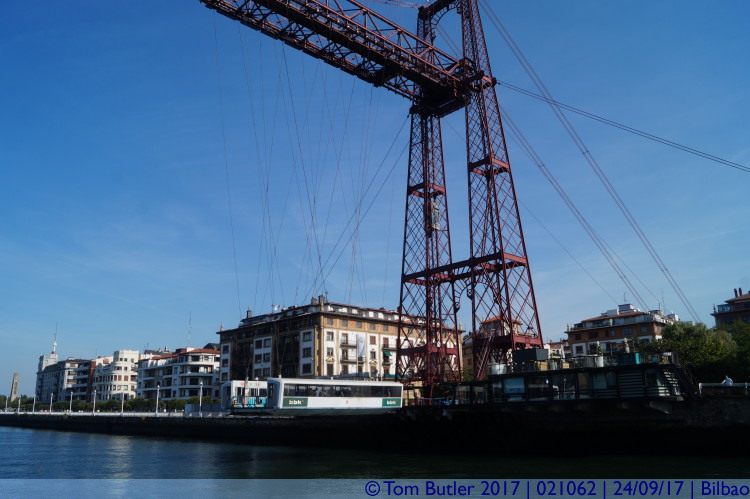 Photo ID: 021062, Going under the transporter bridge, Bilbao, Spain