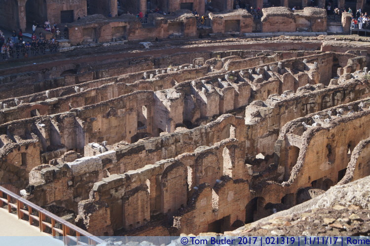 Photo ID: 021319, Beneath the arena, Rome, Italy