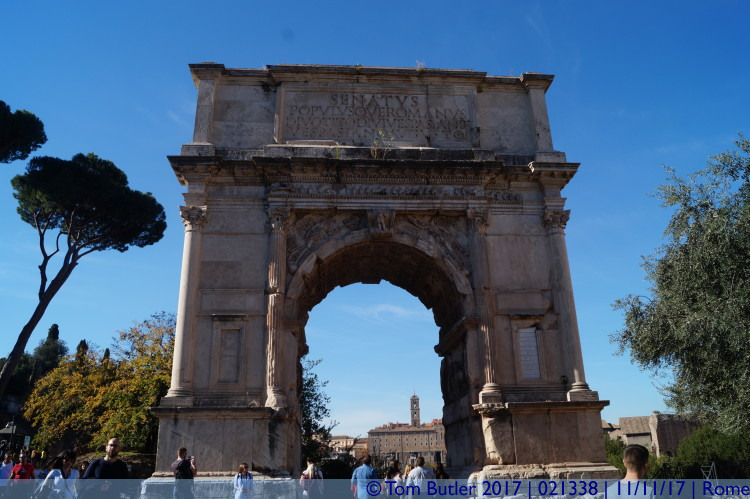 Photo ID: 021338, Arco di Tito, Rome, Italy